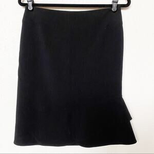 Vanessa Bruno Ruffle Hem Pencil Skirt Size EU 36